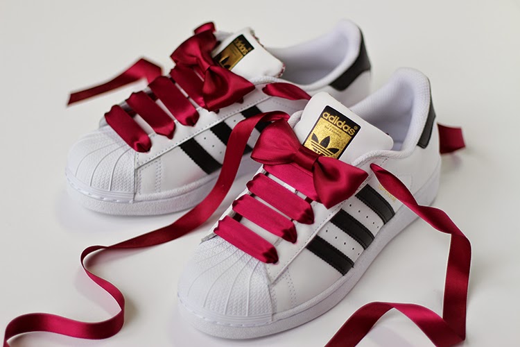 adidas femme lacet ruban